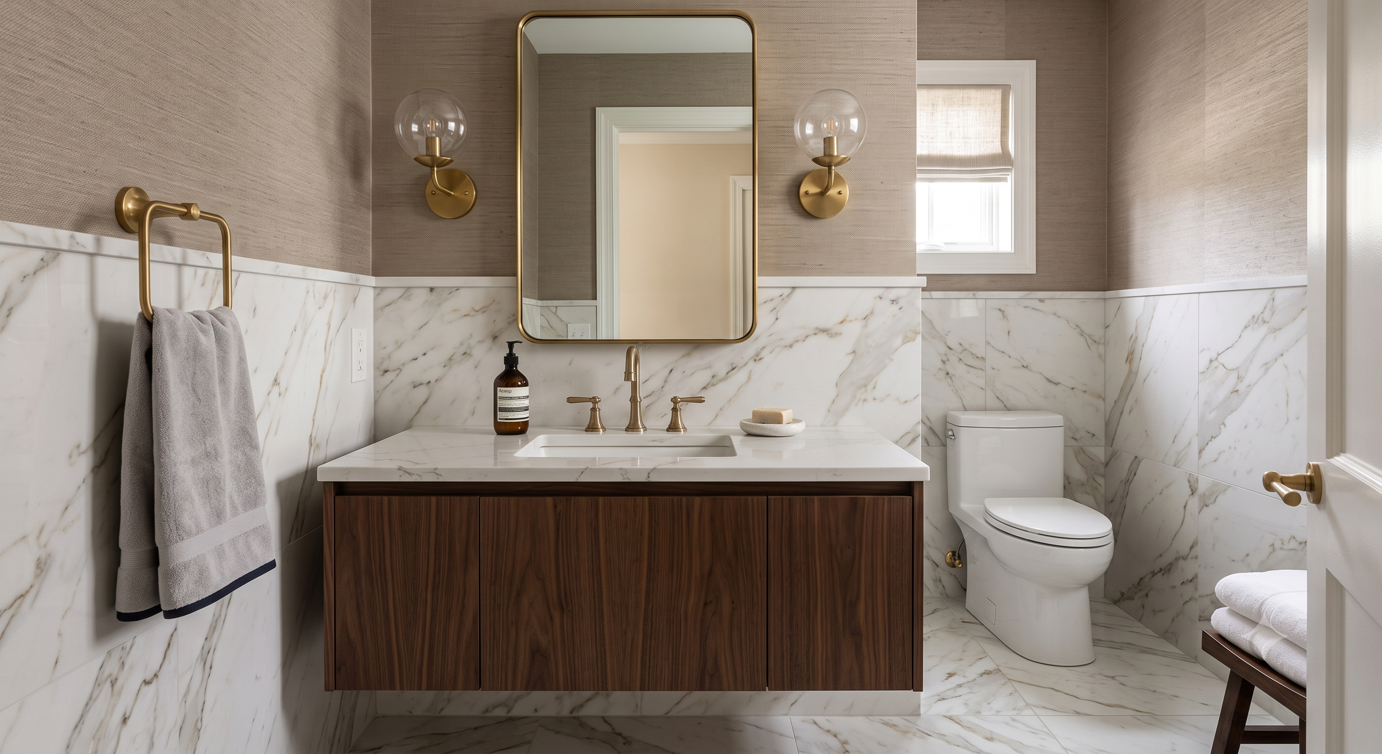 Luxury bathroom remodel